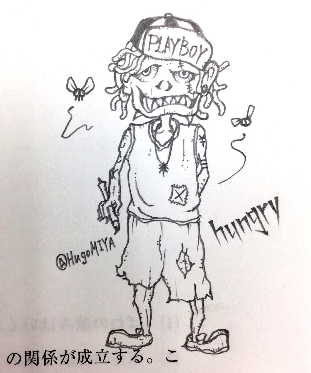 HugoMIYA's tweet photo. 受験中に描いてしまった落書きですww 受験が終わったので、また絵描きを再開します！
#絵描きさんと繋がりたい/#いいねした人全員フォロー/#フォロバ100/#イラスト/#中高生RT/#アナログ/#落書き/#illustration/#art https://t.co/unzw4NBq89