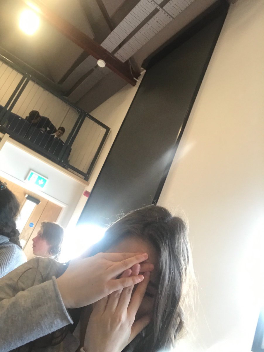 Gwich’in Council member feeling a little shy today!