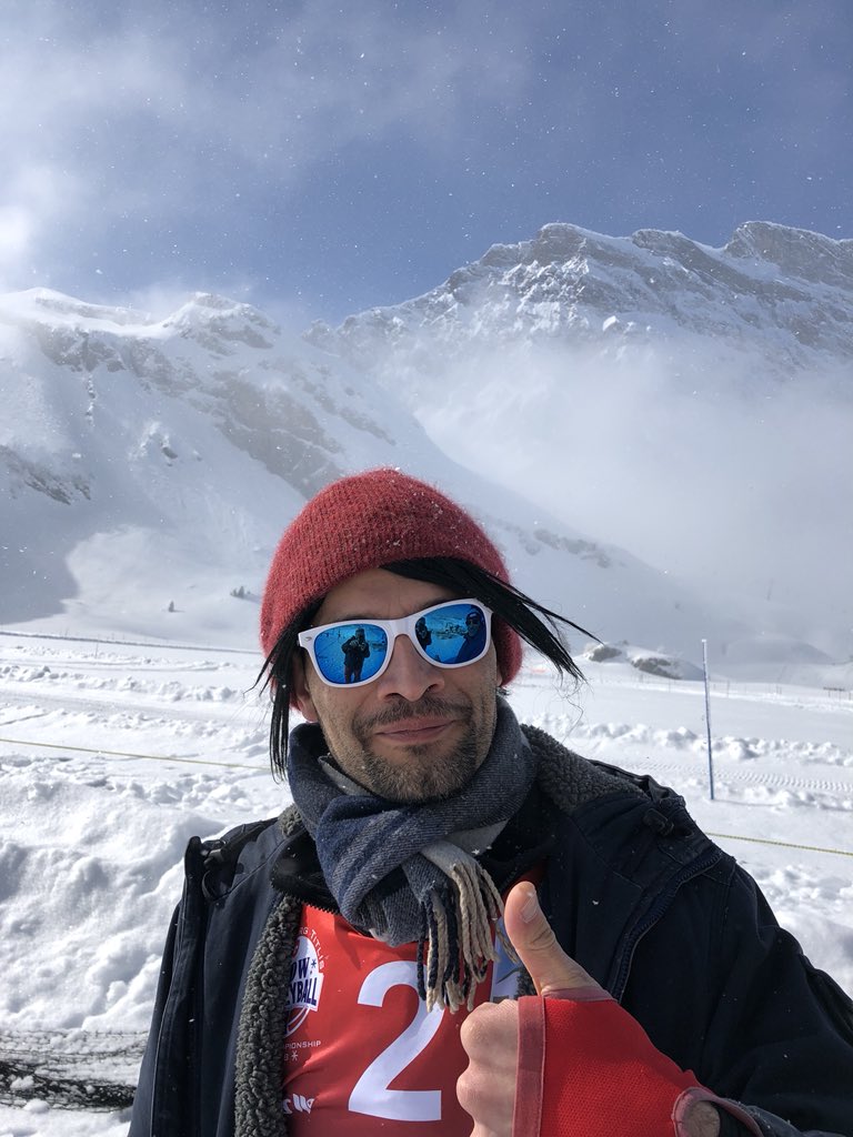 Chiliblues's tweet photo. SnowVolleyball at it’ best...😎@Snowvolleyball @SnowVolleyCH https://t.co/QaB99dm23K