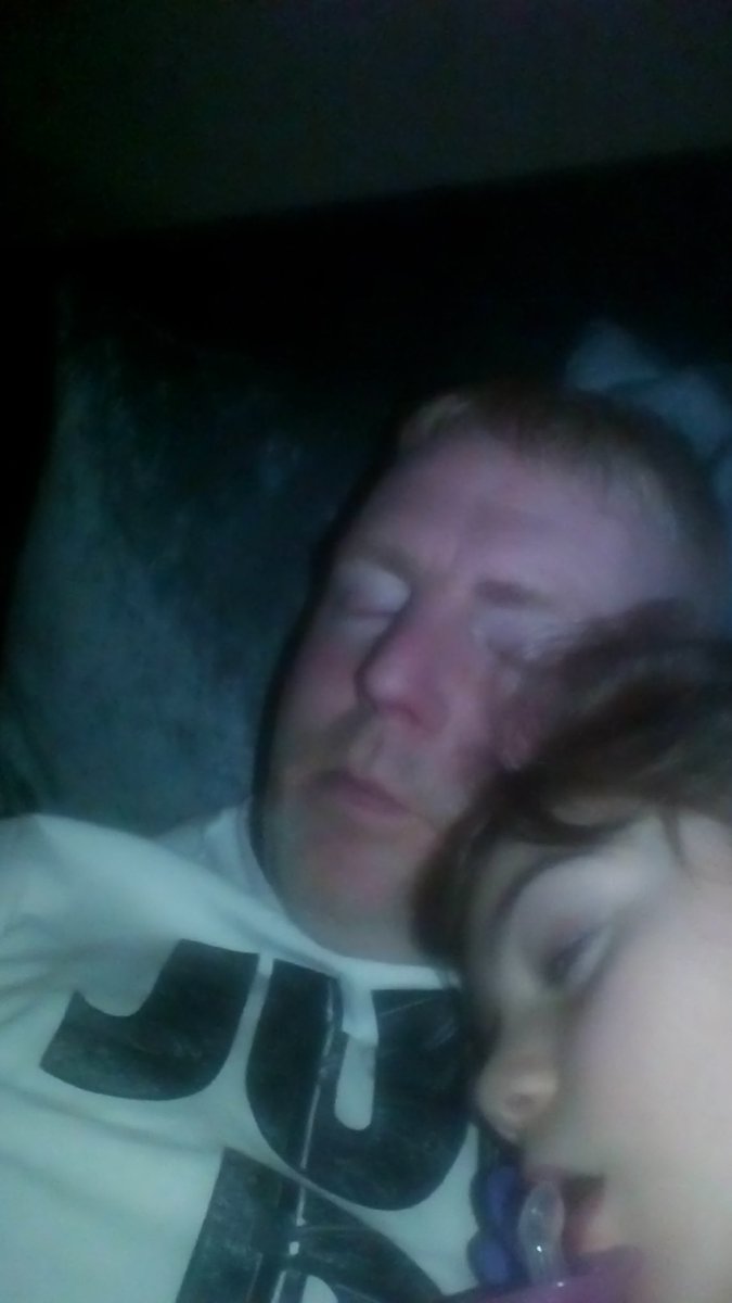 Michaelpeel13's tweet photo. Flat out last night after hard night on Nintendo switch lol😍😂😂 https://t.co/DC7DsHqbOZ