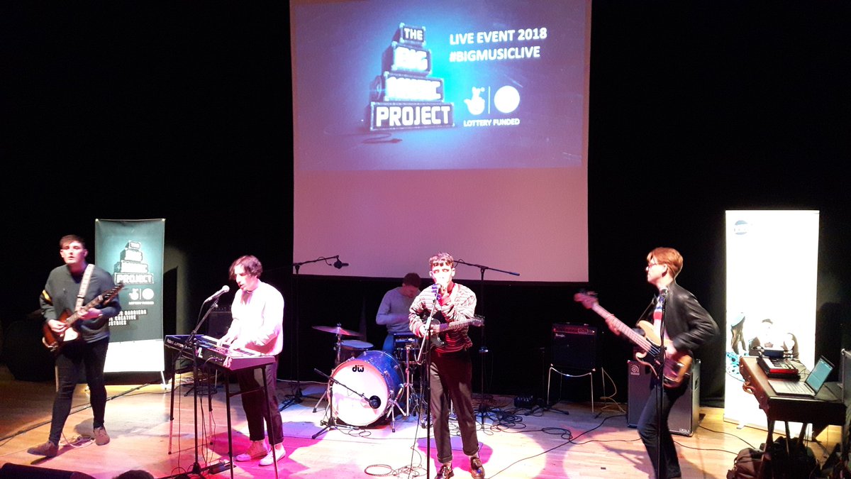 Early gig! Dancing On Tables at The Tolbooth in Stirling. #BigMusicLive