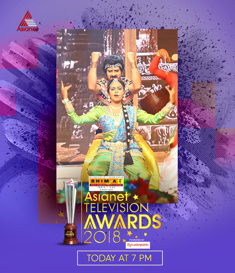 asianet's tweet photo. Asianet Television Awards 2018. Today 7pm !!
#AsianetTelevisionAwards2018 #ATA2018 #Event #Live #Viral #Trending #Celebrity #Entertainment #StartNight #Awards #Wardrobe #Attire https://t.co/TirbgmS8QV