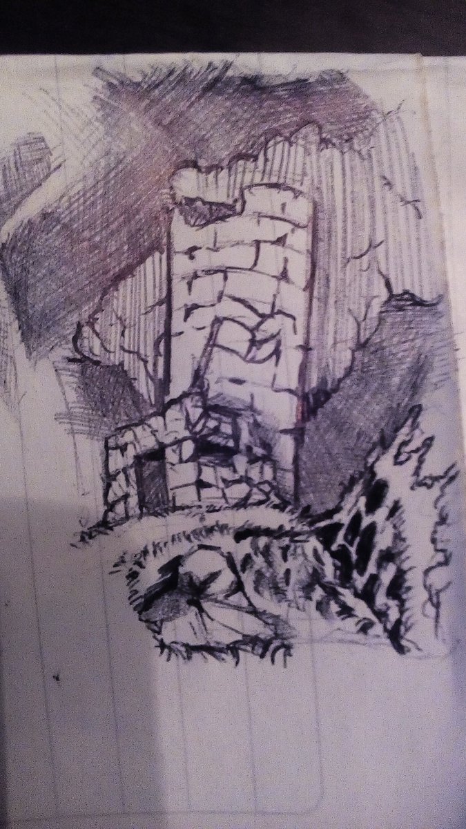 Ballpoint pen sketches 