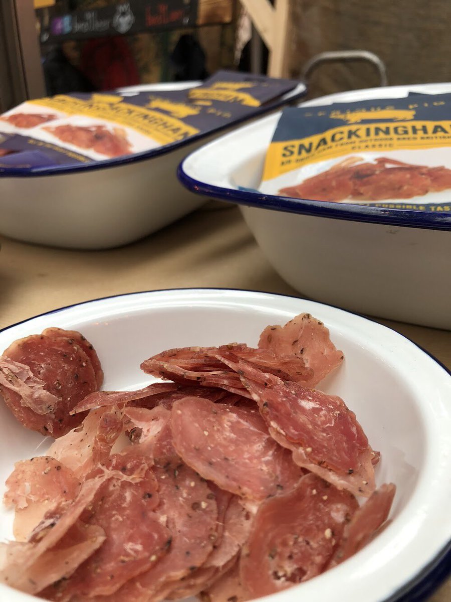 SeriousPig's tweet photo. What a weekend! All of our favourite things in one place #craftbeer, #craftmeat, top draw #music and plenty of #cheeky stickering. Thanks to everyone that came! @craftbeerriseuk has witnessed it's first #SnackTakeover Serious Pig style. Until next time ✌#CBR18 https://t.co/oPNeigixH1