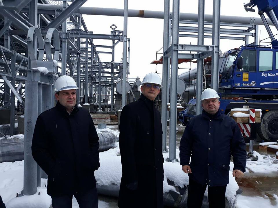 Ambassador of Turkey in Croatia, H.E. Mustafa Babur Hizlan, together with Mayor of The City of Bjelovar @Dario_Hrebak, visited the construction site in Velika Ciglena where one of the largest geothermal power plants in Europe is being built.