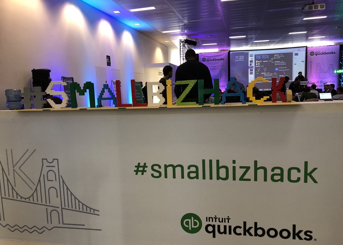 aynsleydamery's tweet image. Very excited to be @IntuitDev #SmallBizHack this afternoon @skillsmatter #codenode. Participants still busy hacking. Can’t wait to see what #smallbiz apps have been developed over the last two days 🙌 #QBConnect
