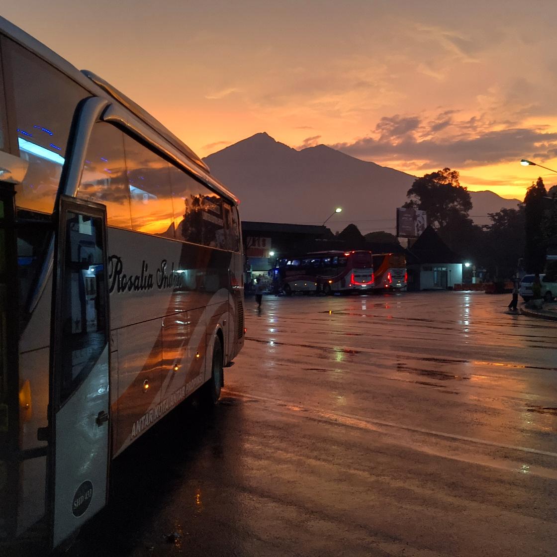 Sore ku sebelum kembali ke ibu  Kota #senja