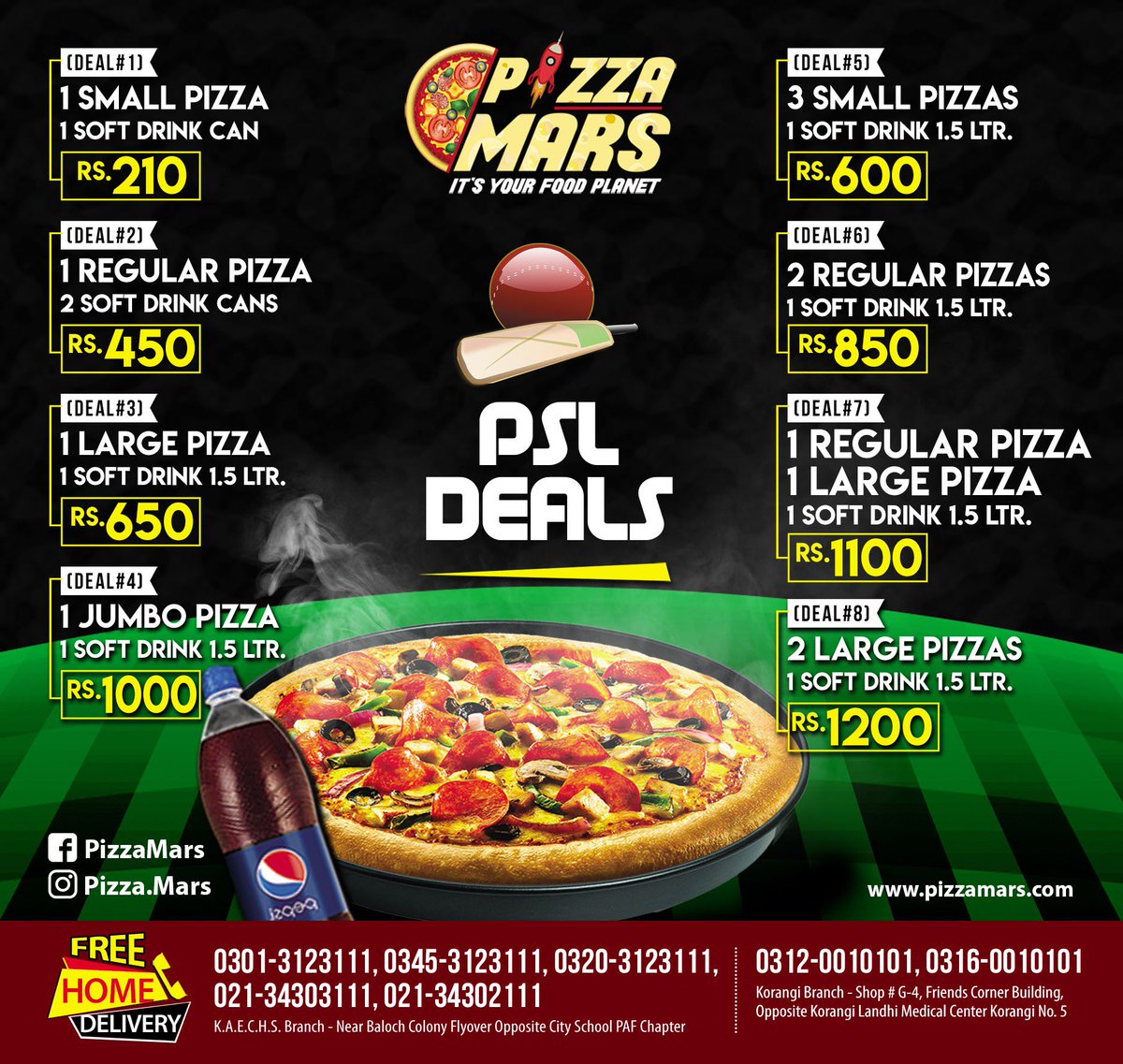 Pizza Mars (PizzaMarsPk) Twitter