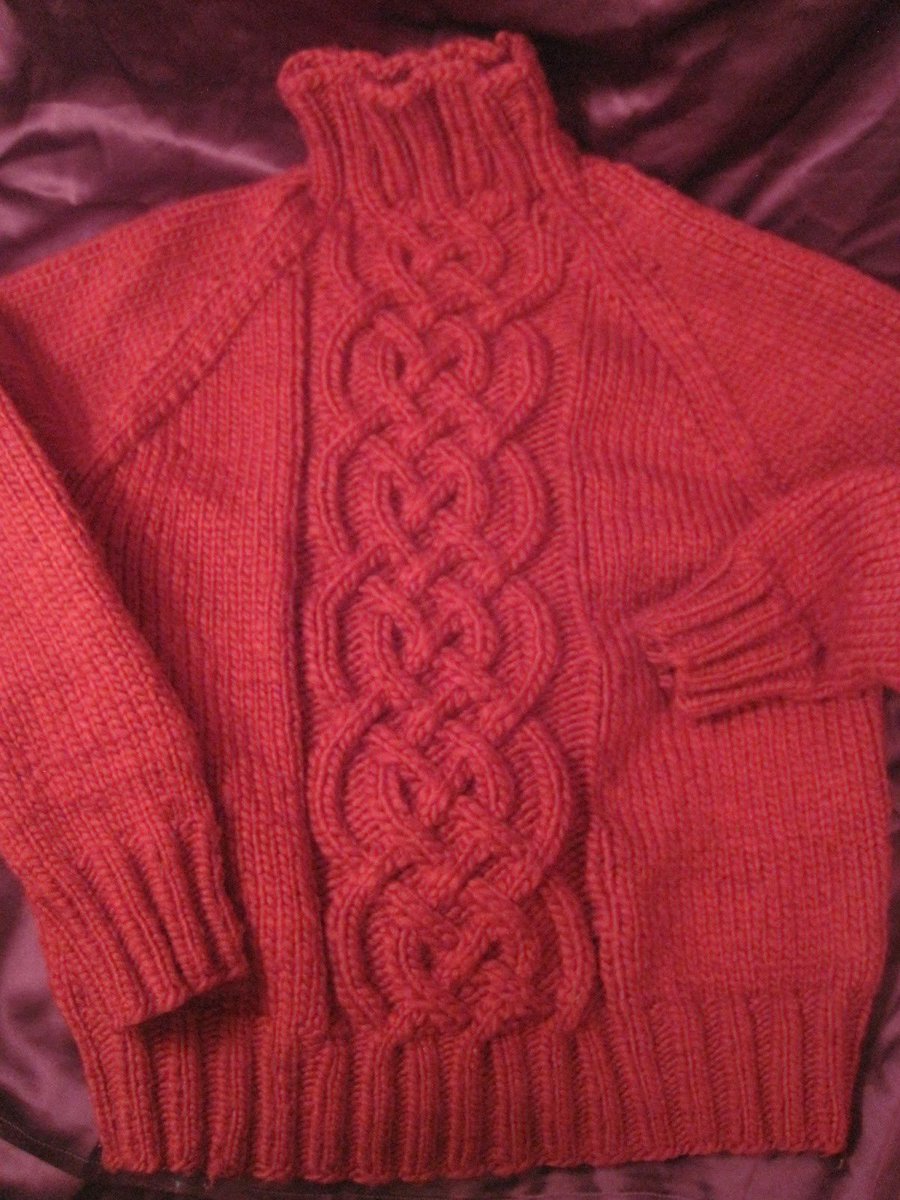 <a href="/CoutureKnitUSA/">CoutureKnit</a> #CoutureKnit #madeintheusa #bespoke #custom #couture #handmade #tradition #quality Custom Styles: SAXON II: CELTIC CABLE HIGH NECK coutureknit.com/p/custom-style… #red #woolblend #celtic #sweater #winter #ApresSki #oneofakind