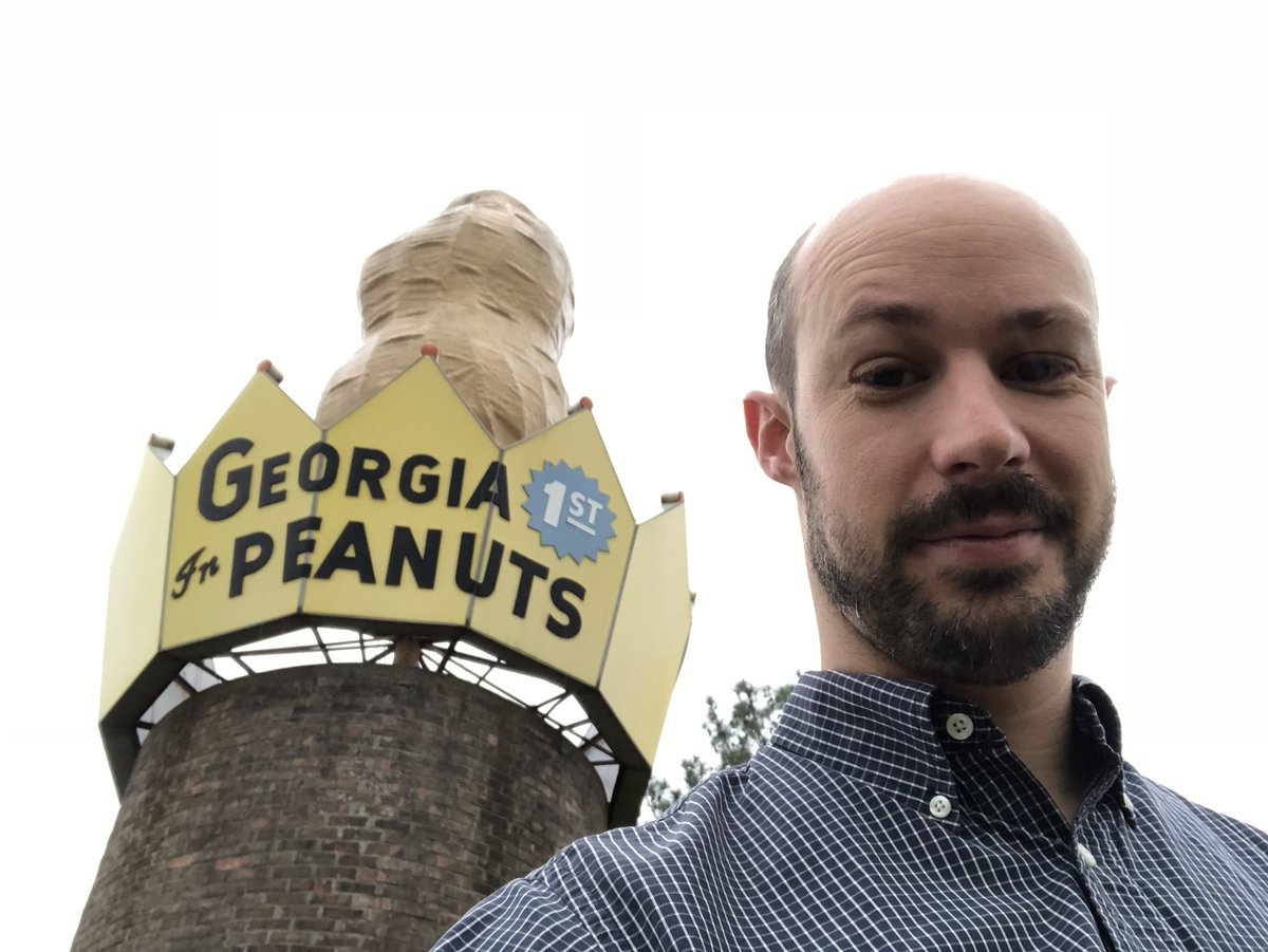 JebButler3's tweet image. If you like large legumes, you’ll LOVE Ashburn, Georgia.  #worldslargestpeanut #whatagreatstate #thirtiesarecool