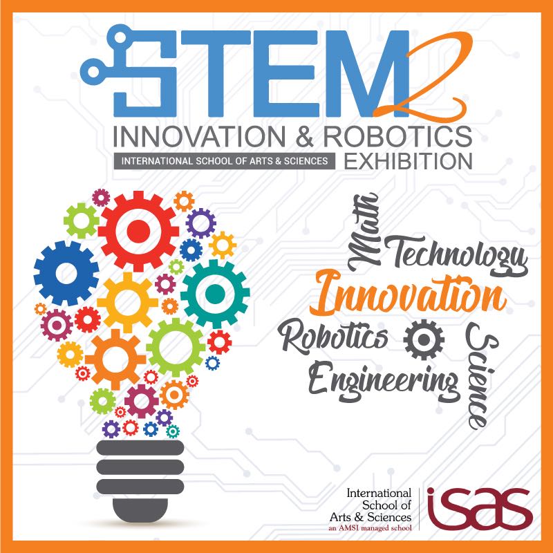 ISAS_Dubai's tweet photo. Join us at the 2nd STEM Exhibition @ISAS_Dubai & check out #ISAS_Students #innovation projects! #Science #Technology #Engineering #Math #STEM_ISAS @expo2020dubai @expo2020youth @KHDA #Expo2020 #Dubai #إكسبو2020 #دبي https://t.co/3C1YRjosYM