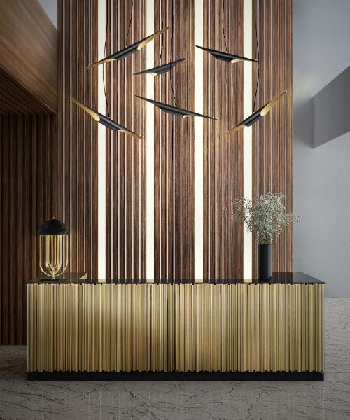 COVETHOUSE_'s tweet image. Coltrane suspension lamp by DelightFULL is a monumental piece perfect for any place. This hotel reception looks trendy and fashionable with Coltrane giving a powerful soul to the place. Check Coltrane here bit.ly/2sLTIf7 #modernlamps #interiordesign #hotelprojects