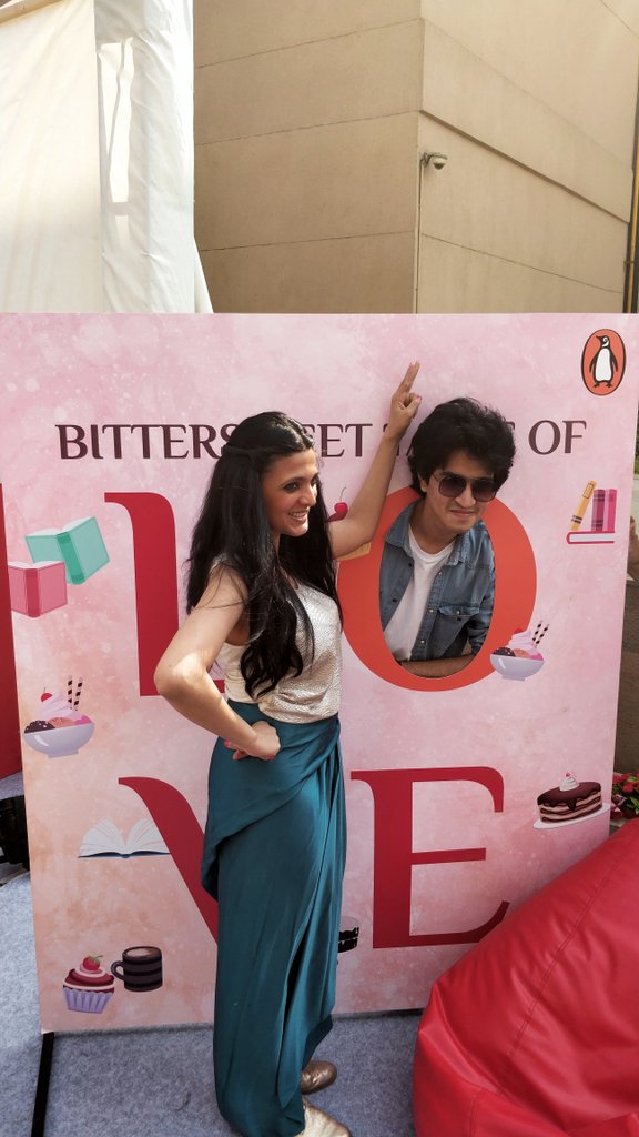 FromLBB's tweet photo. #TasteOfLove with Bilal Siddiqi, Miniya Chatterji and @PenguinIndia! #DessertBazaar2018 https://t.co/dFCE19M8NC