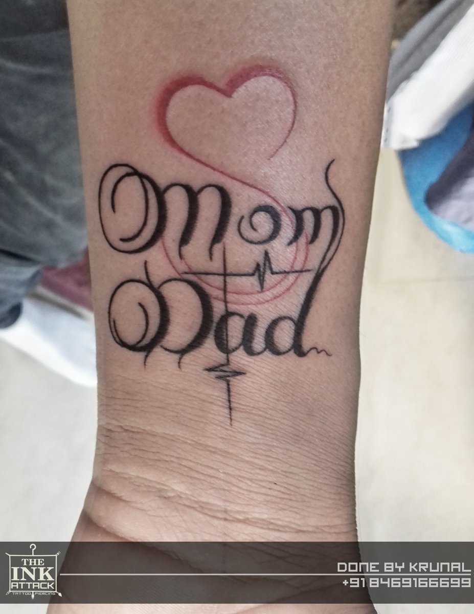 Mom dad  star   music simbol tattoo designs  YouTube