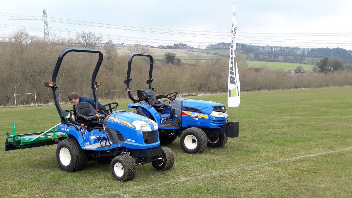 iseki_uk's tweet photo. Good kit on Great @iseki_uk tractors many thanks to #Rickerbys Groundscare and The FA @FA for the demo day https://t.co/geKmO9ANql
