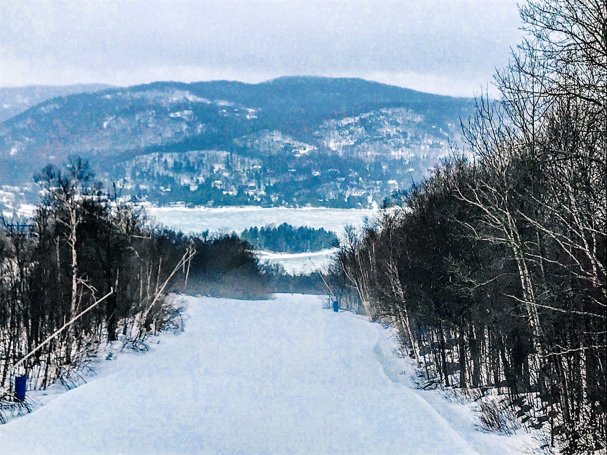 What an amazing week skiing/snowboarding in #Canada So impressed with how this mt dealt with warm weather, rain and then solid ice! Every morning these trails were ready go! Thanks all!! #tremblant #OptOutside #familytime #vacation #winterfun ❤️