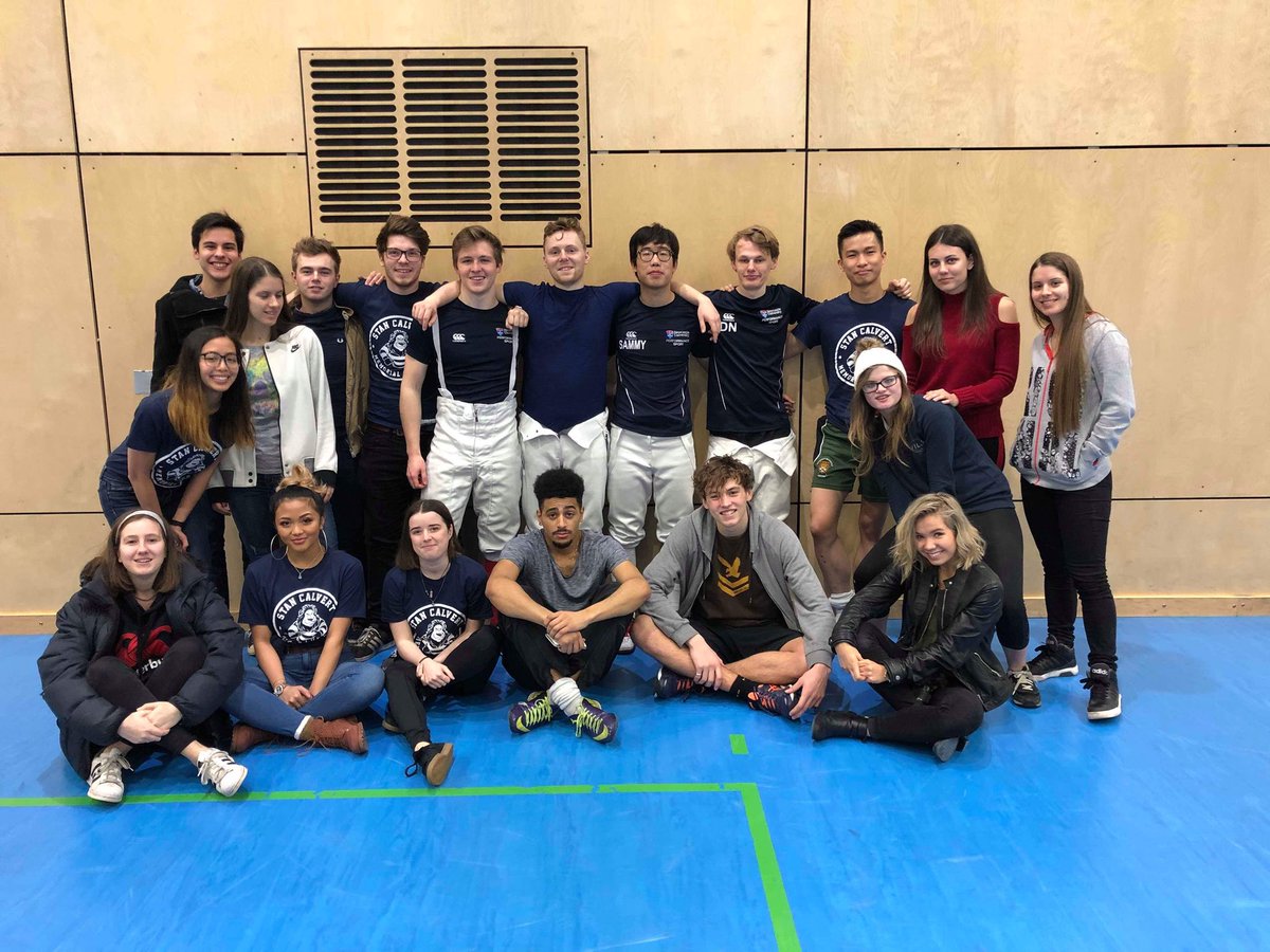 NUSUau's tweet photo. Well done to men’s fencing who take the win 130-97 #StanCalvert2018 https://t.co/5Nw3jYDZG4