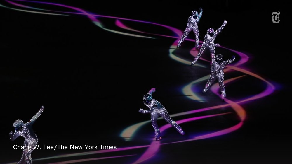 nytimes's tweet photo. The 2018 Winter Olympics came to a close. But not before a few more medals, and a massive dance party. https://t.co/ACZuBb1Hwe https://t.co/rR0PZ1n7ZS