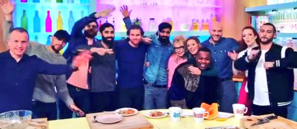 paulchowdhry's tweet image. Thx 4 comments about @SundayBrunchC4 Lovely bunch of people. I'll be moving into daytime family entertainment. @Rudimental @therealgerihalliwell @markstanle @timlovejoy @RimmerSimon @MarkStanley12 #MorwennaBanks
@CheeseShopN10 @DominiqueAnsel @JessGlynne