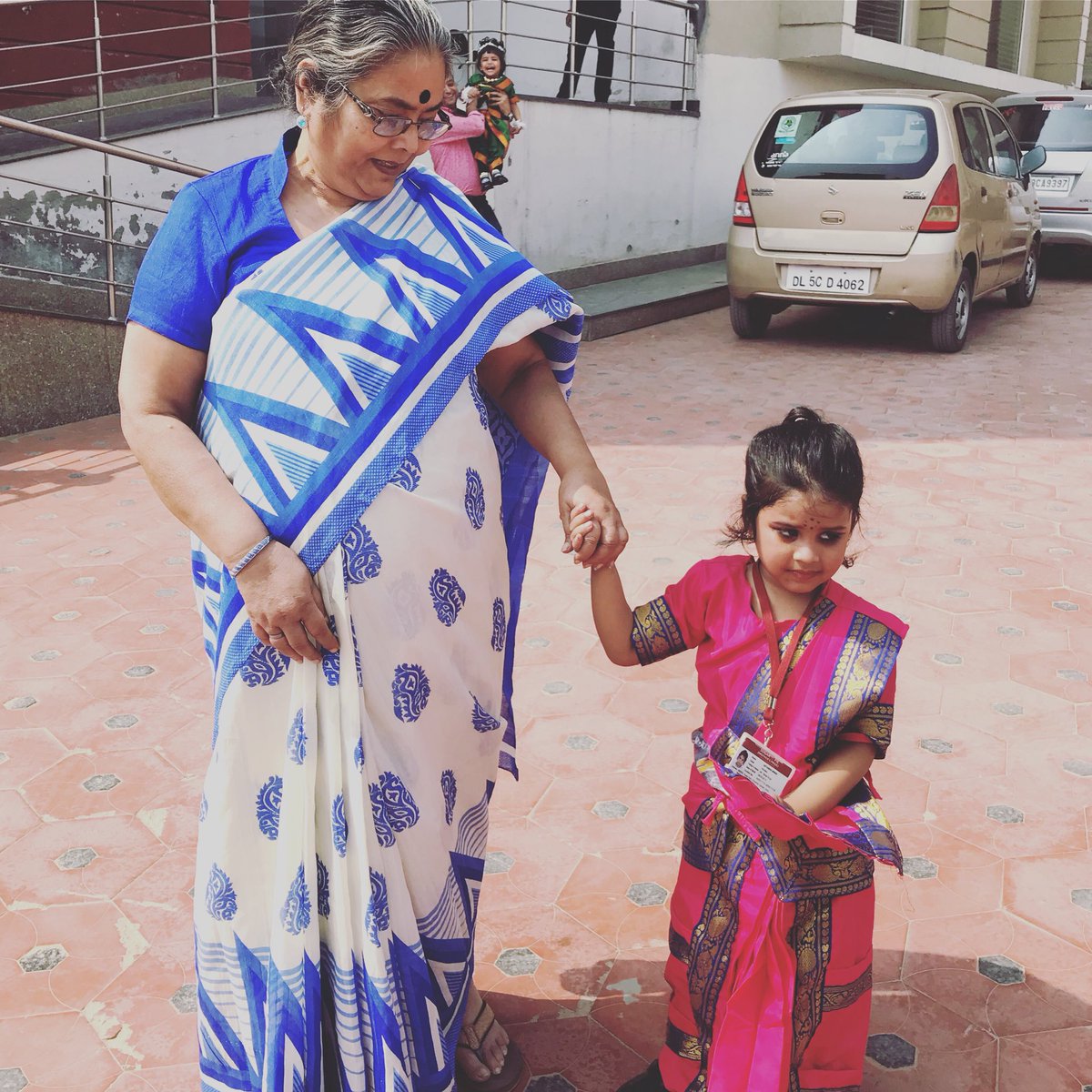 rian3reoh's tweet photo. My 2 beautiful dancers.. both of them started dancing at d age of 3.. wat a jodi nani-poti #grandmaslove #dancers #lovefordance💃 #ragadance #agelessbeauty #annualfunction #motherspride #sugarpie #presidiumschool @GangulySikha @Yash_Dasgupta @iamsrk @YashhD_FC @YashDasguptaOfc https://t.co/k5qXmOLMXr