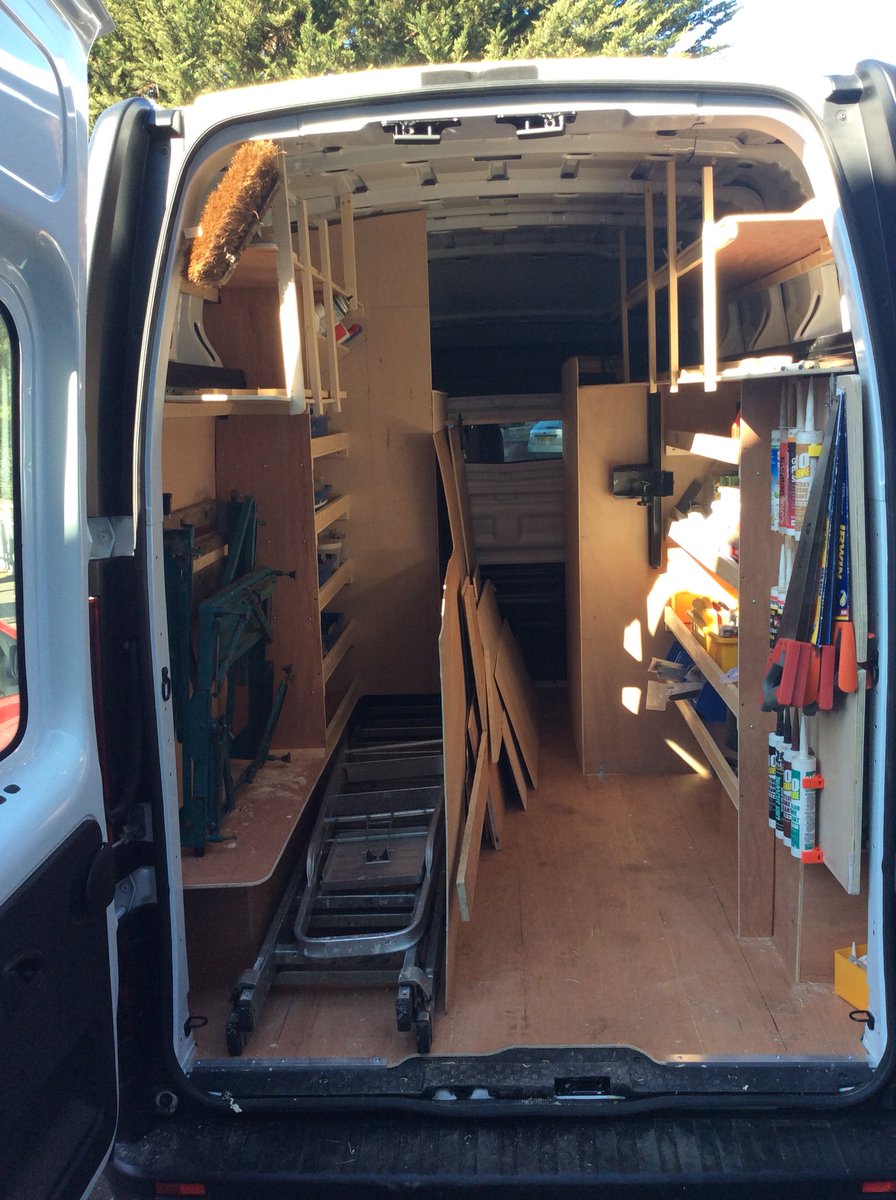 Racking done. More space for than you can shake a stick at😀