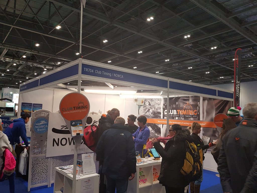 ClubTiming's tweet image. It’s been another crazy day @TriShowLDN ... Wonderful to meet so many new people and tell them about our amazing new App #triathlon #coaching #events 😃