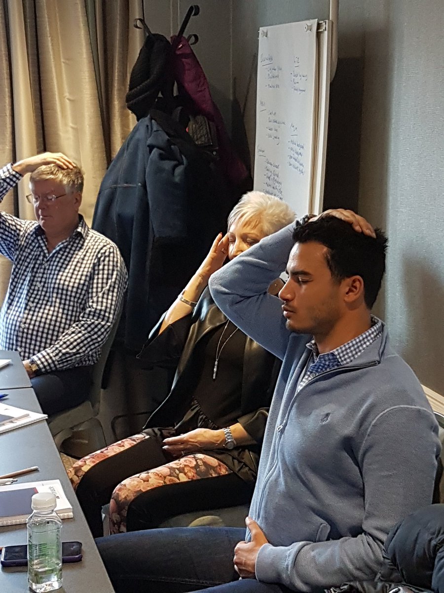 Mr_Charisma4375's tweet photo. Learning to channel your voice in a purposeful way is vital when it comes to making an impact.
These delegates are learning to regulate their voice modulation for increased gravitas.
Looking forward to our alumni course in Geneva in the near future!
#CharismaMasterclass https://t.co/oFws5EEOJY