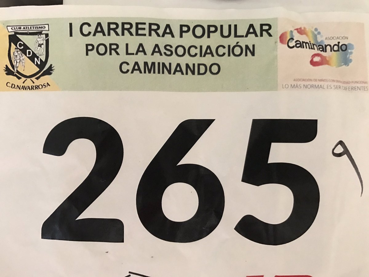 JL_escudero's tweet photo. 🏃🏃🏼‍♀️⏸ Estupenda jornada de deporte y solidaridad en #Azuqueca, corriendo en mi pueblo y en compañía de muchos amigos y conocidos como Rafa, a favor de Caminando y la infancia con diversidad funcional. Gracias y enhorabuena @CDNavarrosa Porque lo #MásNormalEsSerDiferente https://t.co/uqRMHw8Ce2
