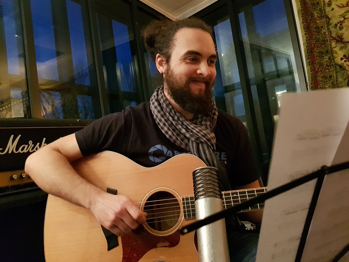 LuciHolland's tweet photo. Had the best day recording with Mantra at @votnstudio ... Everyone played a cracker &amp; Jamie on sound was amazing!! Can't wait for the final result... More soon :) #gamemusic https://t.co/tgdsQlzPoT