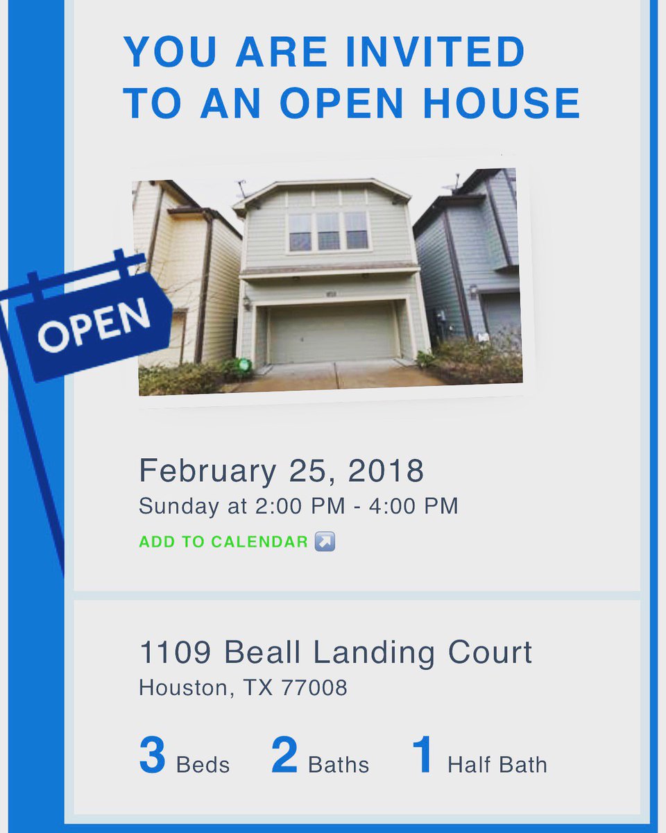 Open House Today 2-4pm Located in The Heights, Houston TX. For Lease $2850 or For Sale #OwnerFinance $425k. 1109 Beall Landing Ct, HOUSTON TX #77008
