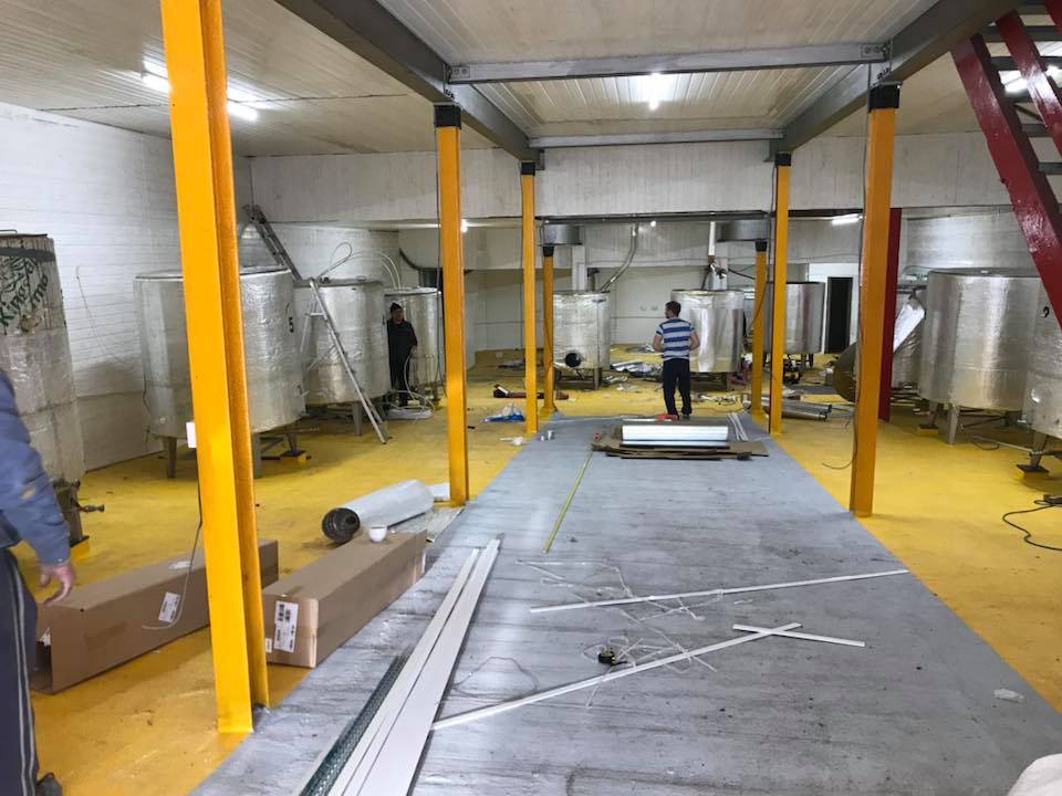 So this happened this week! It’s official - the brewing vessels have been moved over to the new site! Feeling a bit emotional about how far we’ve come in less than three years!! #growth #expansion #proud #Wales #business #microbrewery #craftbeer