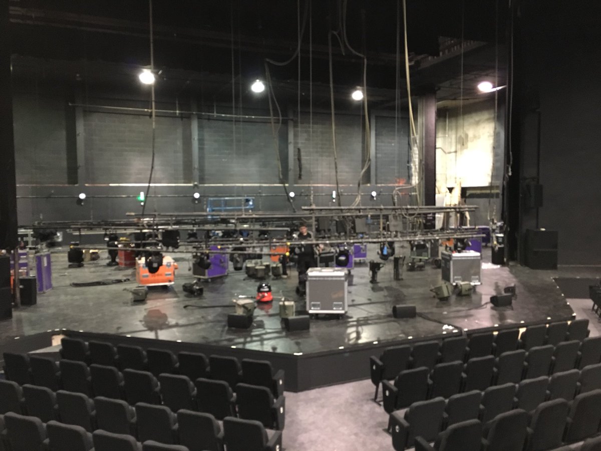 Leicester_HT's tweet photo. The fit out has started for the first show in over 11 years https://t.co/ow7kCez5z1