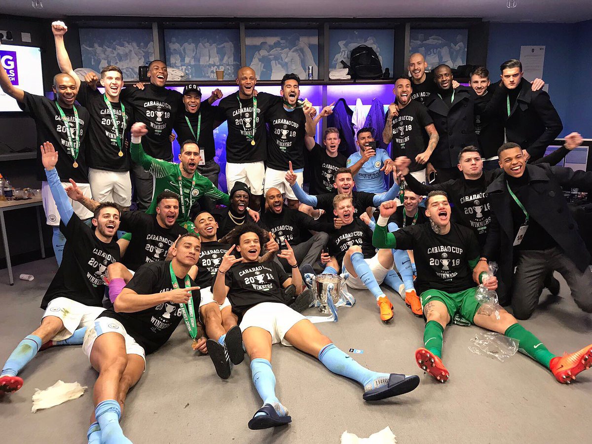 BernardoCSilva's tweet photo. What a team, what a night! We did it together! So happy to win my first trophy with @ManCity ! Thanks to our fans, you were amazing once again tonight 🔵🔵

#mancity #mcfc #wembley #winning #team #fans https://t.co/elEhc6hs0g