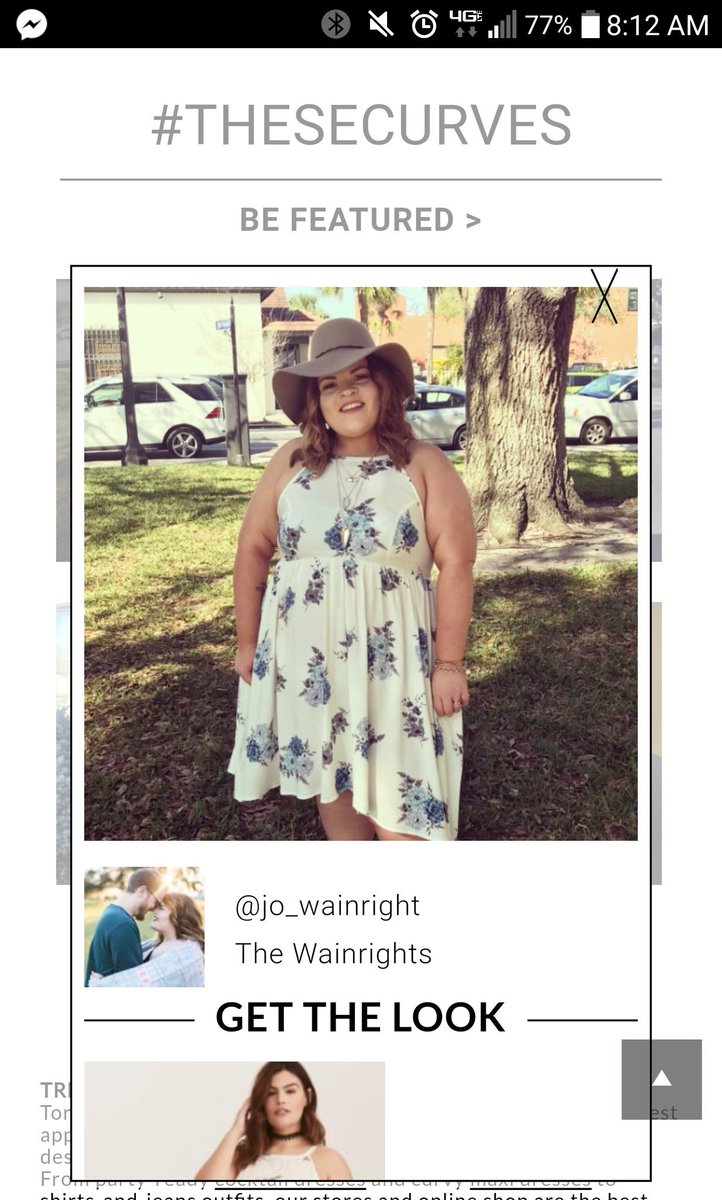 SLauraLynn's tweet photo. My beautiful daughter-in-love featured on @TorridFashion https://t.co/5BUvAlowKU