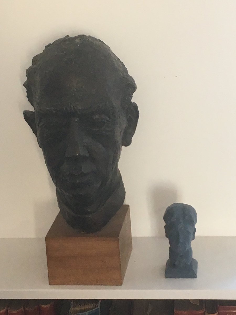 Makingshortwork's tweet photo. Eric and John Blair linked by @walledcity #myplinths https://t.co/p1cmp8an0A