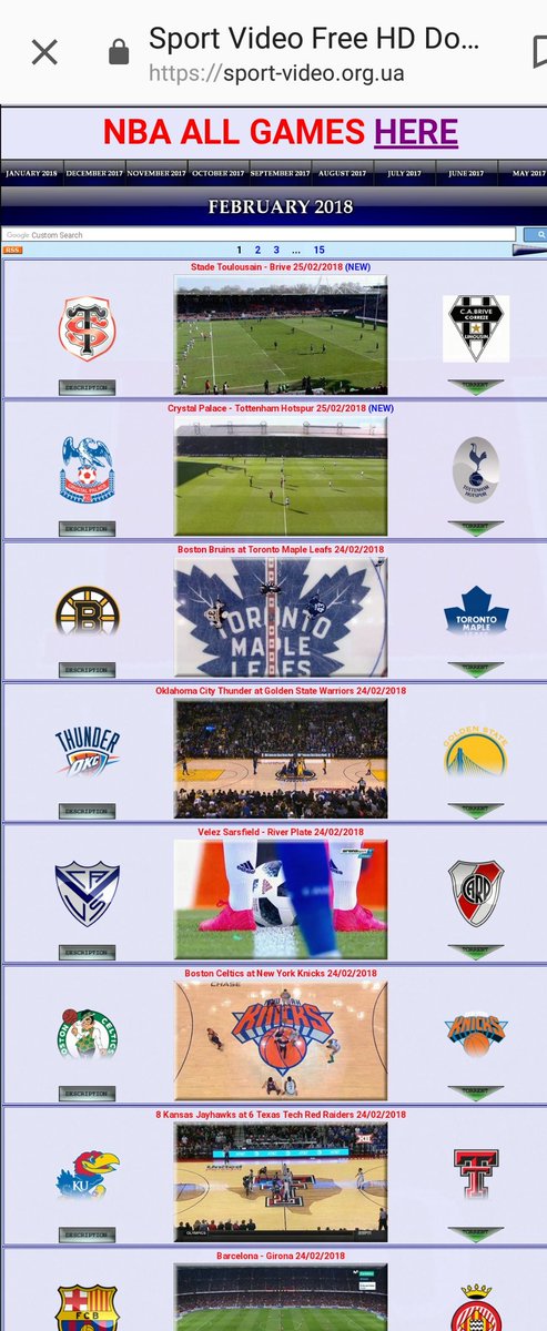 VideoNBA2017's tweet image. Download GAMES #NHL 
tinyurl.com/ycnz5an4  #Bruins ##TorontoMapleLeafs #MapleLeaf