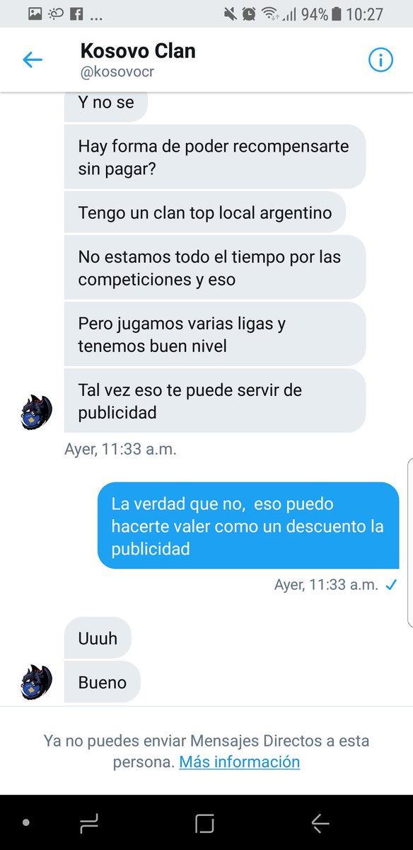 ClashMe1007's tweet photo. Le informó que el logo proporcionado a @kosovocr fue robado ya que me pidieron que les hiciera un logo y lo usaron sin mi permiso por qué no pudieron pagarlo. Un Rt para que todos se enteren de este tipo de gente y no le pase a nadie más.🚫 https://t.co/EqAKlLvid1