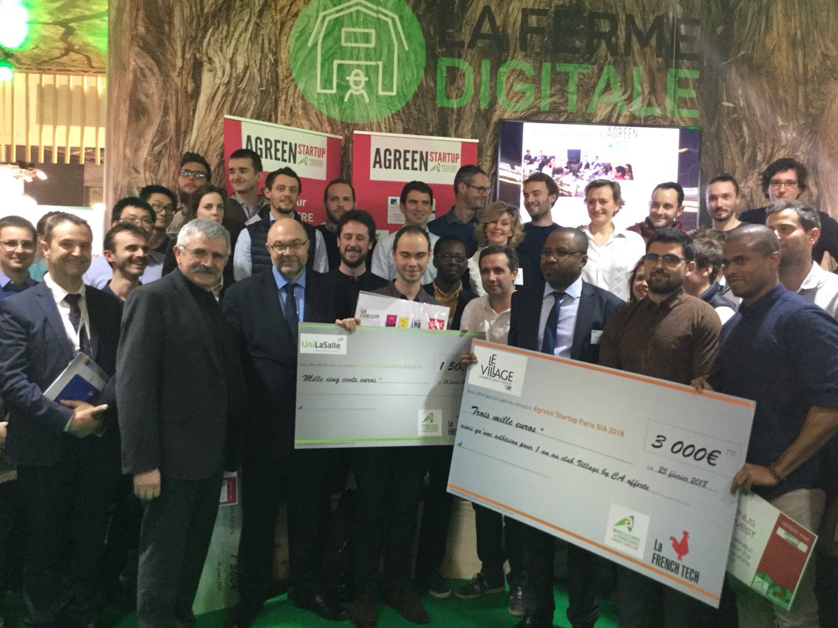 ChambagriFrance's tweet photo. Fin de la 4ème édition nationale d’#agreenstartup ! Félicitations aux lauréats et à tous les participants. Une très belle édition :) https://t.co/TcvSvxs2mz