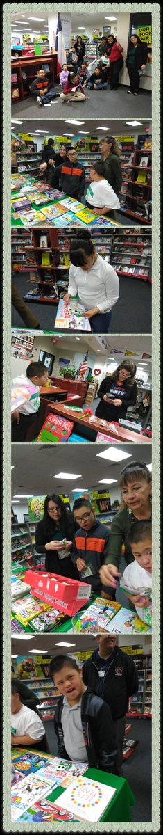 HMSClaraChavez's tweet photo. Our HMS Librarian Mrs. Jurado, made the Book Fair day a great experience to our DSC Hawks. https://t.co/lHXE55MPaX