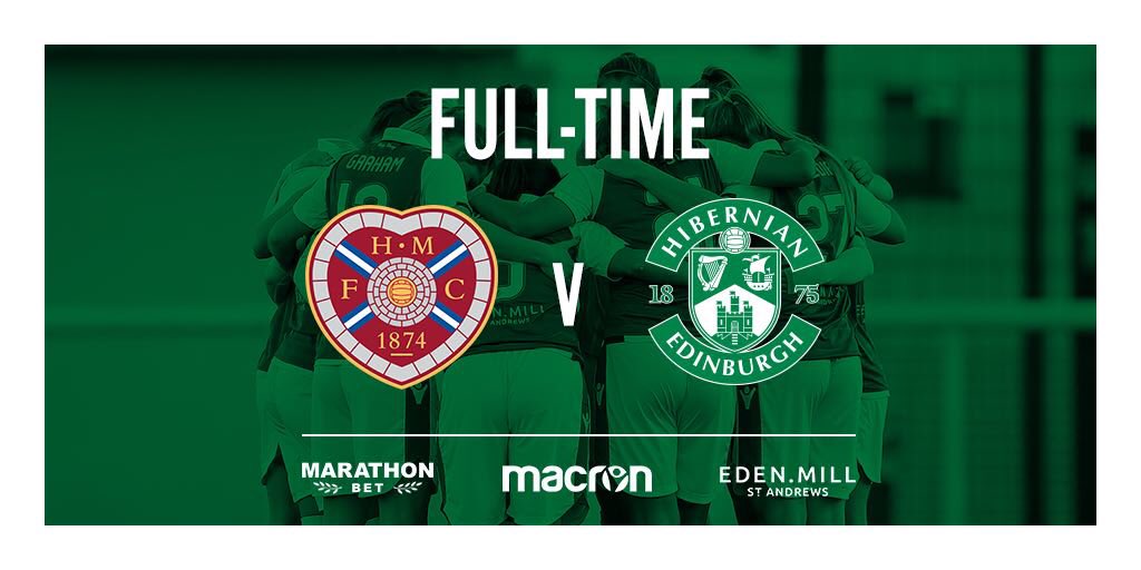 FT; Hearts 0-4 Hibernian #GGTTH