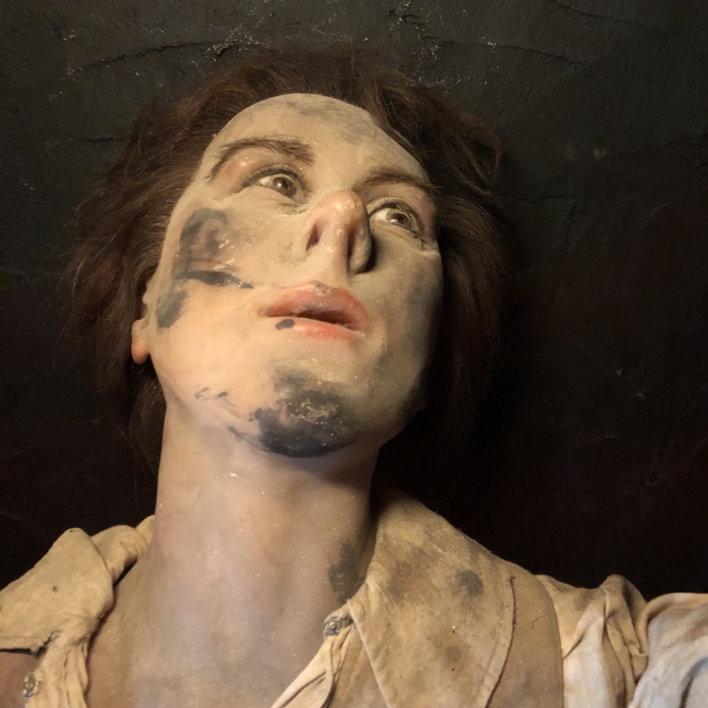 RectoryMansion's tweet photo. In other news... the Remembering the Wax Works micro-museum is coming on nicely. Doors open 10th March! #isleofwight https://t.co/YdqQVB5v4P