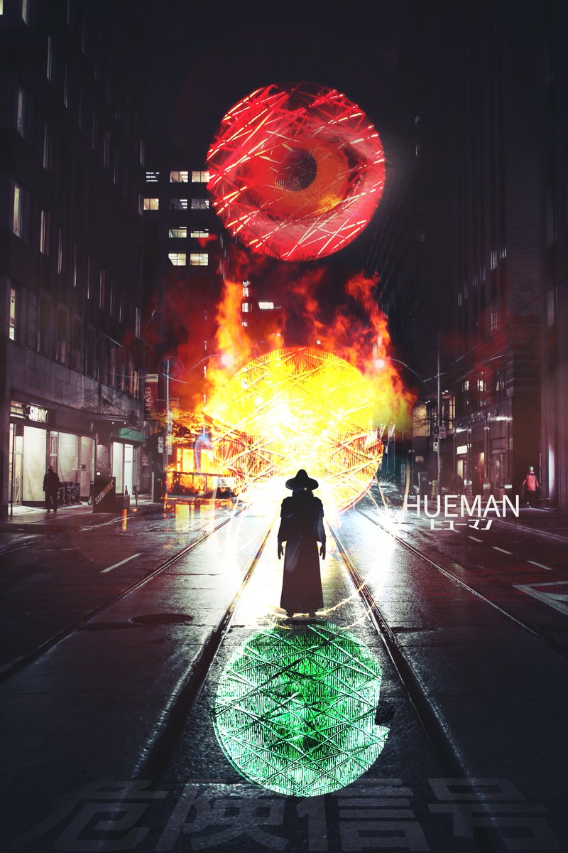 D_the_blackhawk's tweet image. 危険光色地帯 REDZONE　#Hueman #赤 #PowerOfColor