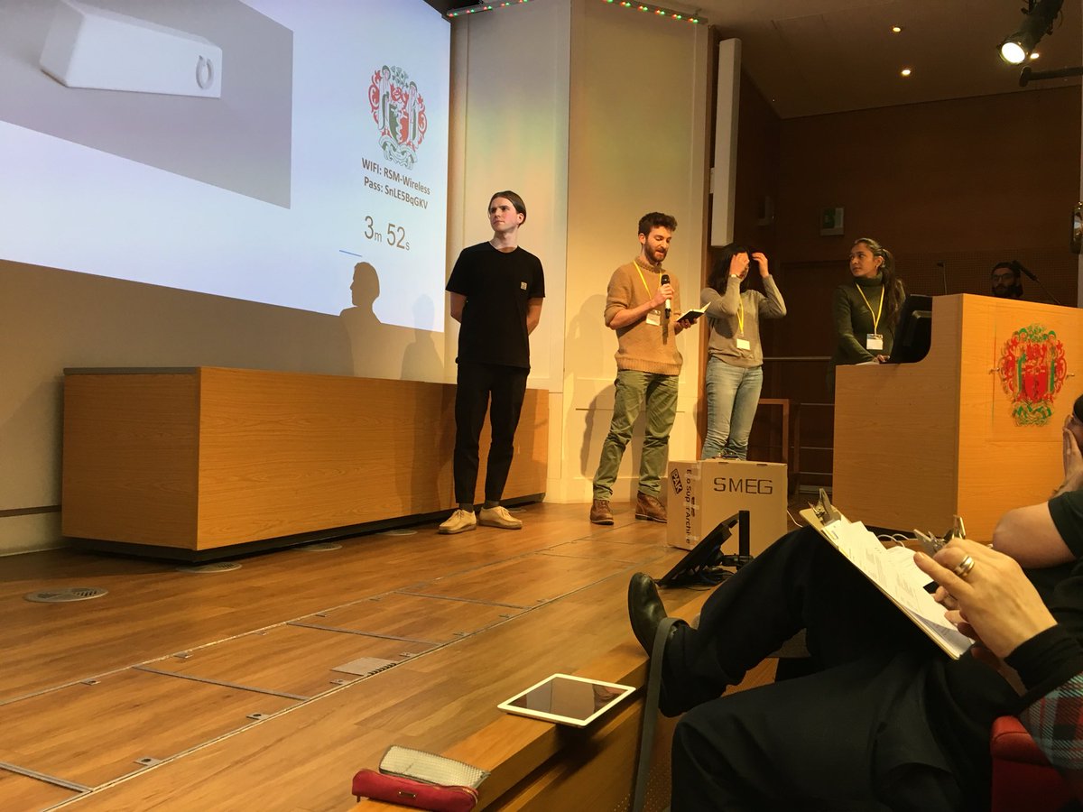 Final pitches begin <a href="/DesignJam2018/">InnovationRCA Design Jam</a> !!!