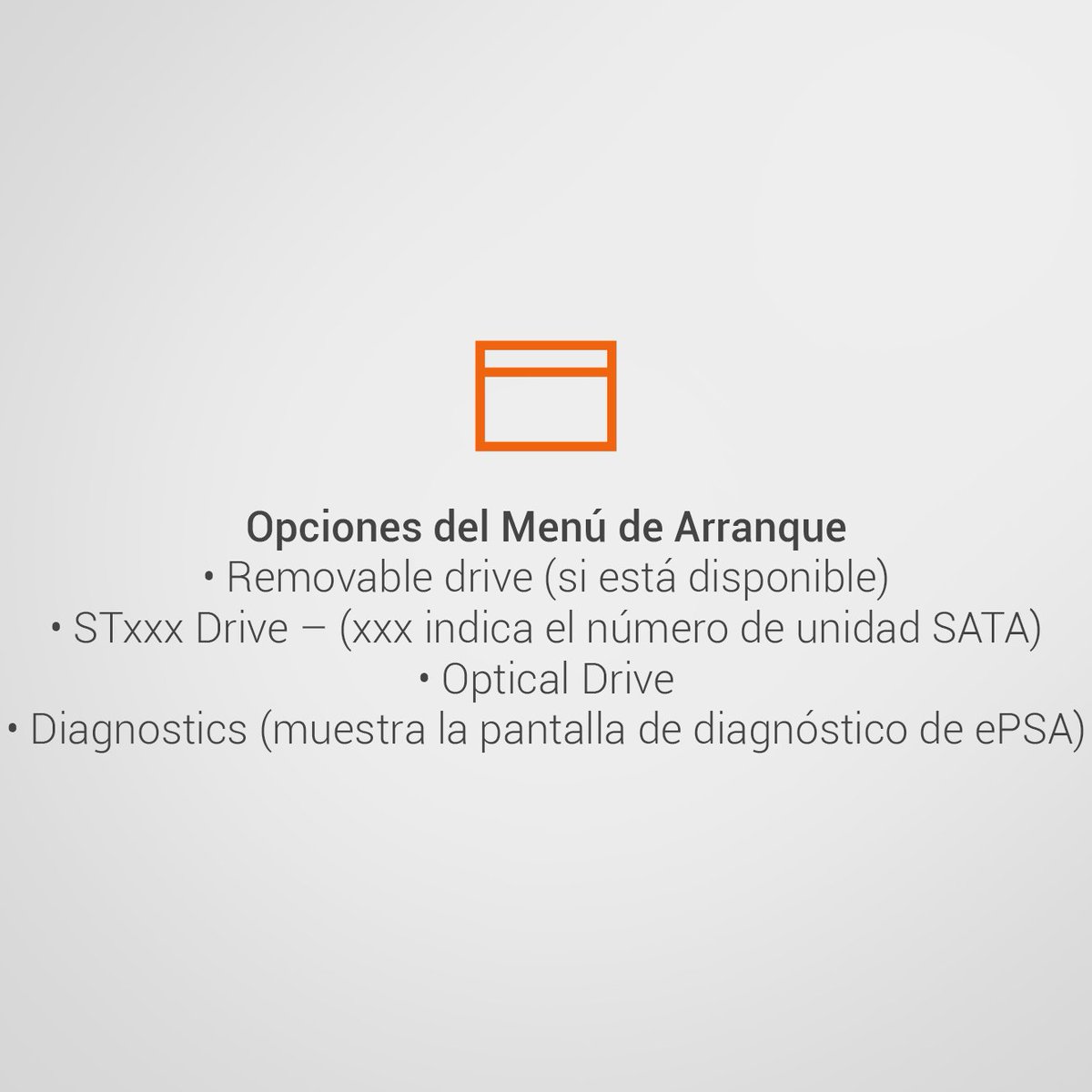 DellAyuda's tweet image. Aprende más sobre lo que el #bootmenu ⚙💻 de tu PC #Dell hace en tu sistema y navega por la configuración.
#DellAyuda 💡
¿Lo has visto antes?