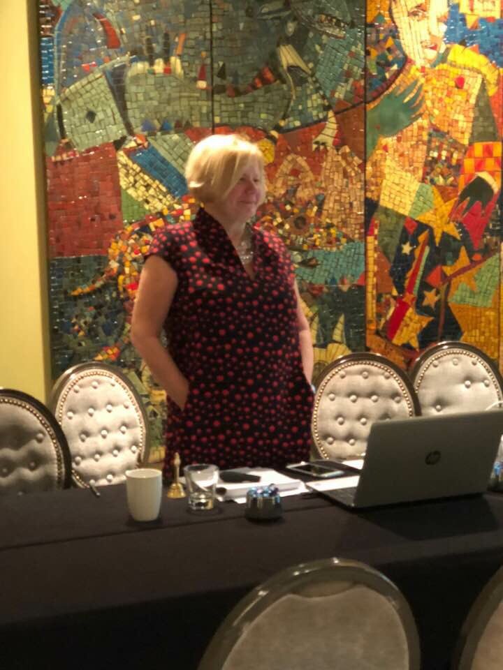 IAFL_FamLaw's tweet photo. Strategic Planning Session of the International Academy of Family Lawyers USA Chapter lead by the brilliant and clever Suzanne  Kingston. Much was accomplished in the session. #IAFLSavannah #IAFL #FamilyLaw https://t.co/Ins8wAA2cO