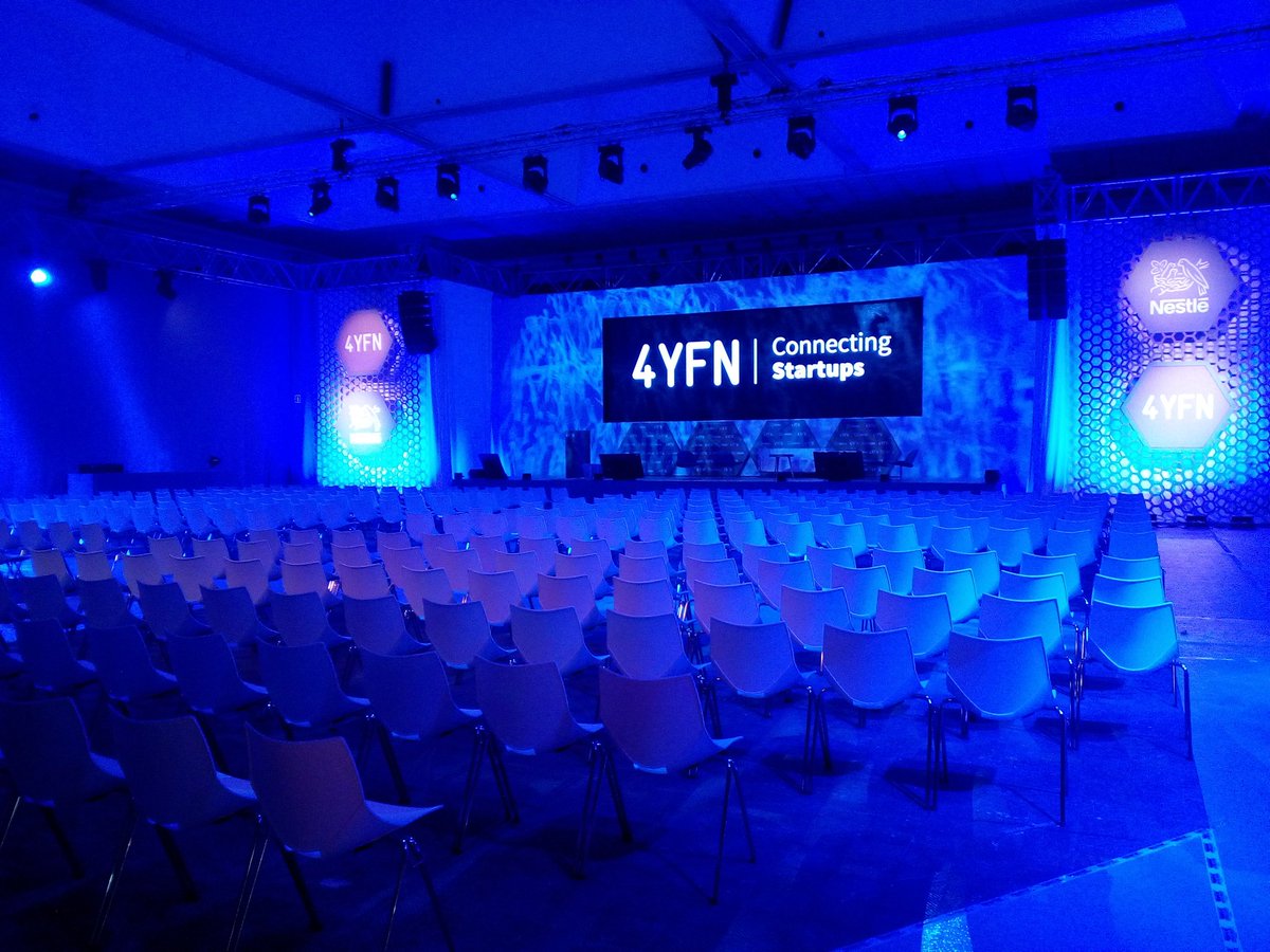 ChrisDrescher75's tweet photo. A first preview from @4YFN_MWC - the stages look awesome. More informationen following in the upcoming days. Also follow @dealmatrix_com https://t.co/GWq0FjnLuO