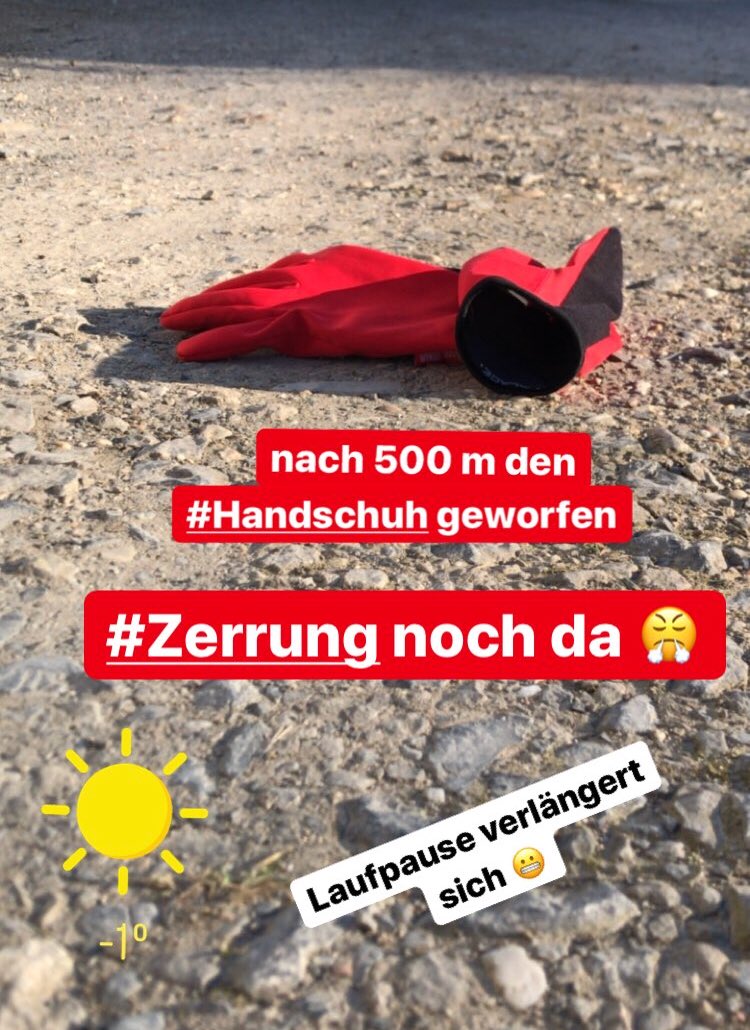 philipp_ac's tweet photo. im Alltag merkte ich von der #Zerrung nichts mehr, im #Laufschritt war aber schnell Ende angesagt 👎🏻☹️ sitzt wohl doch tiefer drin im Muskel... #Laufjahr2018 macht nun weiter Pause! #gehtjaumnixmehr 🙄 Restart im #Frühling... https://t.co/vjd7pUV5R0