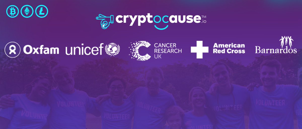CryptoCauses's tweet photo. We're using #blockchaintechnology to create something so powerful. #donating funds to major charities. Who else should we help?

@Oxfam / @UNICEF / @CR_UK / @OneRedCrossCNY / @barnardos https://t.co/DCISwAhLad
