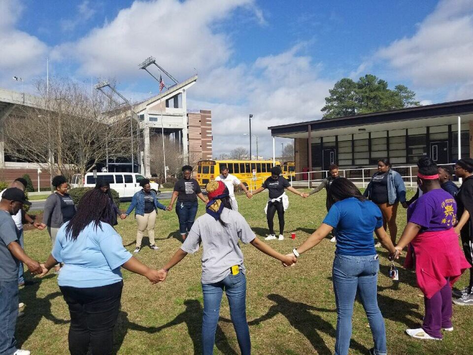 In light of recent and reoccurring events, we, alongside Building Hope Community Life Center, spent our Saturday morning covering schools in prayer. Real powerful stuff.