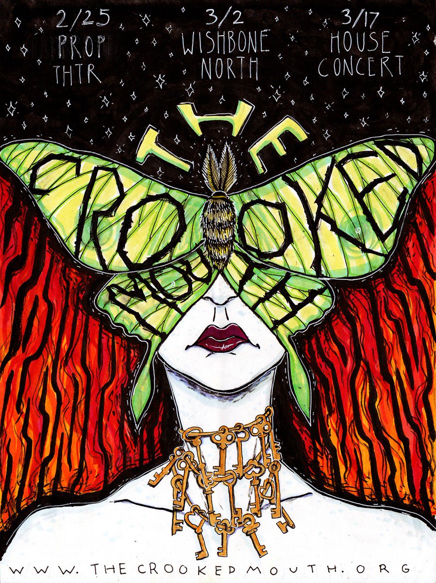 We've got gigs! Tonight at 7pm to close out Rhinofest 2018, <a href="/Propthtr/">Prop Thtr Group</a>, Friday 7pm <a href="/WishboneLincoln/">WishboneNorth</a> and St Patrick's Day <a href="/BarrieHere/">Barrie Cole</a> with From the Start. Love our poster designed by Katz and <a href="/macmodean/">mac attack</a>.